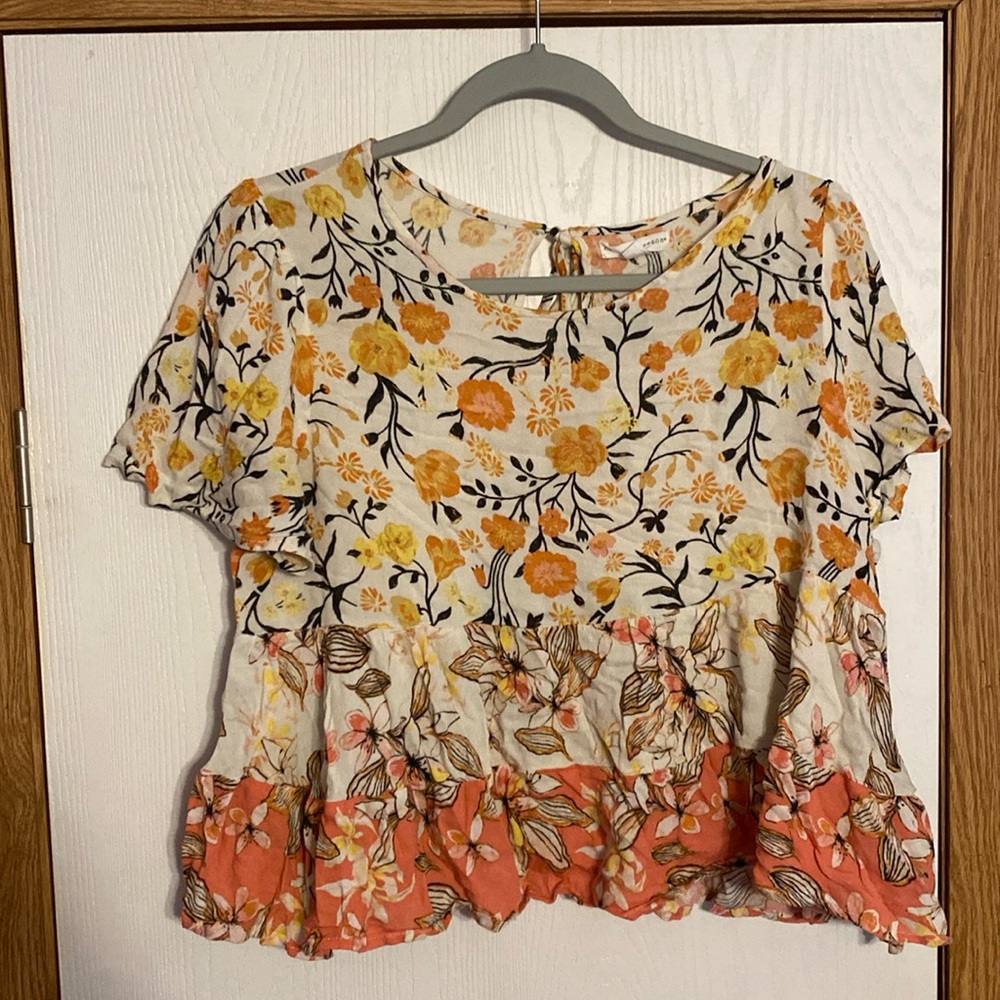 Floral blouse
